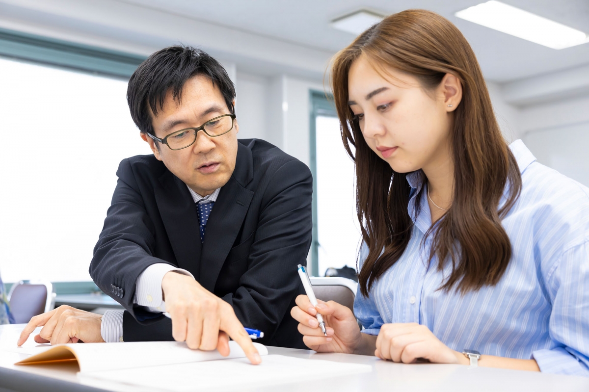 担任講師が学習をサポート