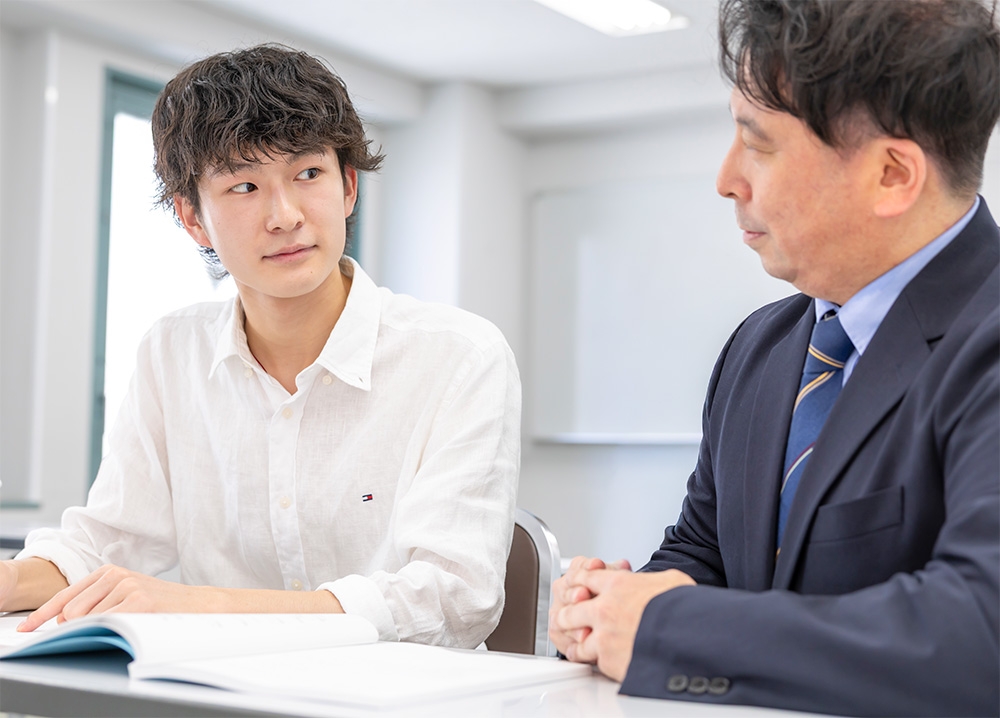 充実の担任制度