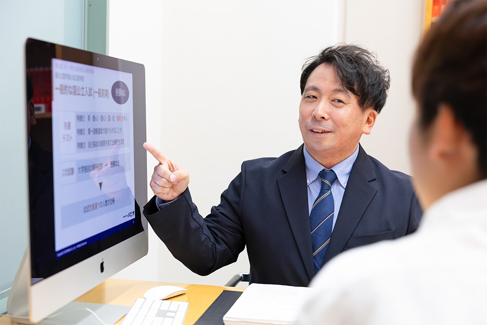 学校説明会・個別相談の様子